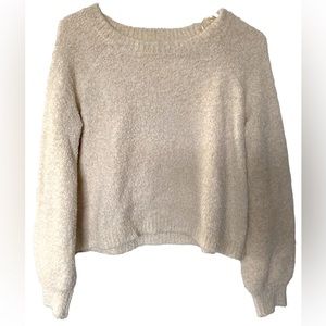 🔵Women cream sweater XS